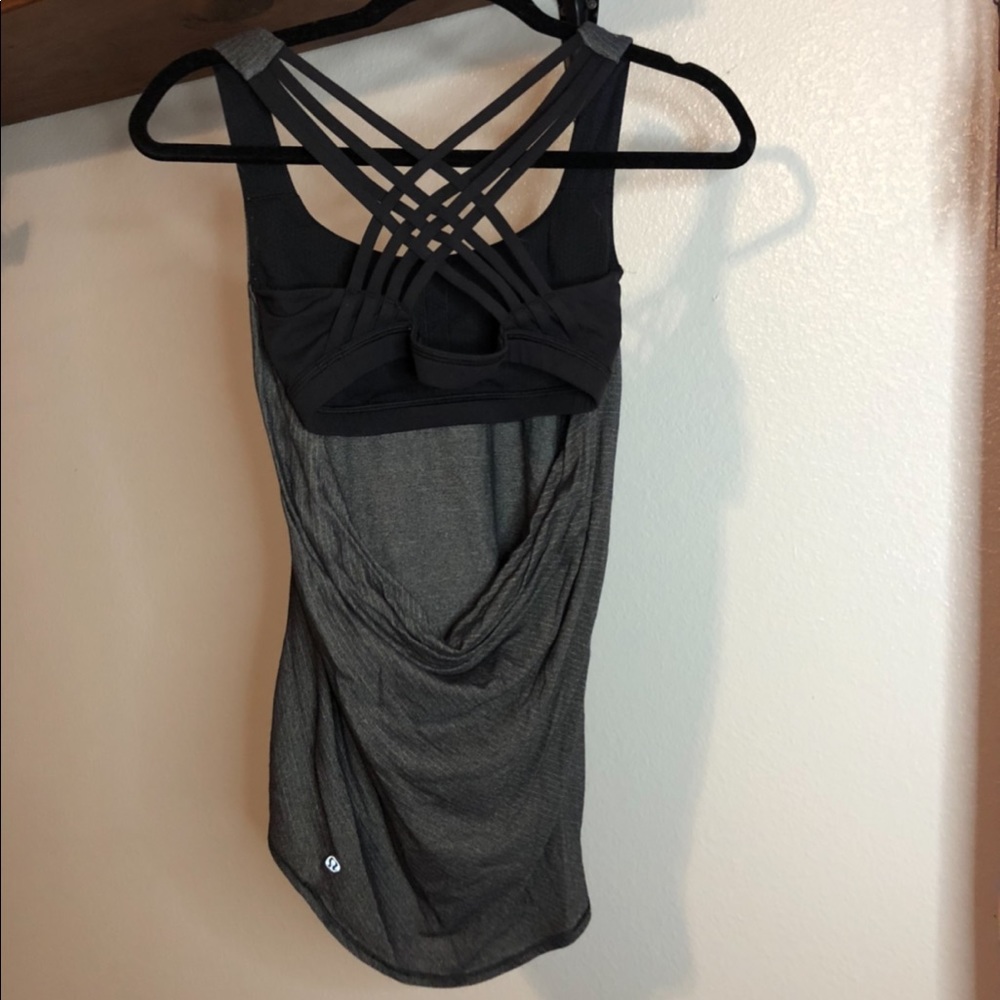 Lululemon open back tank